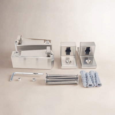 Tringle droite 60 po pour rideau de douche