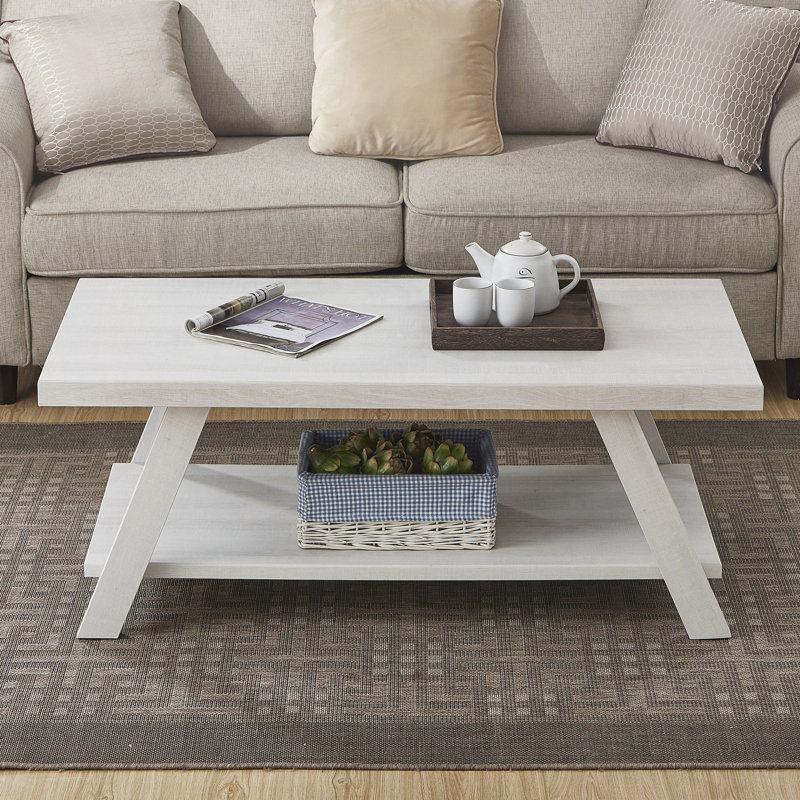 Table basse Athens, Blanc