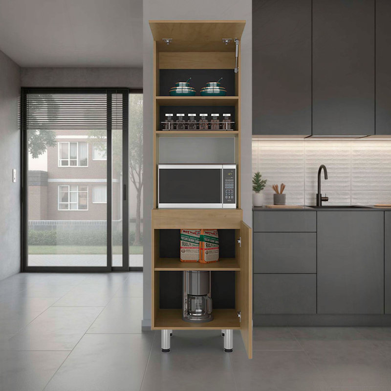 Austin Tall Freestanding Kitchen Pantry