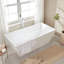 Baignoire autoportante en acrylique Chloe-83697490