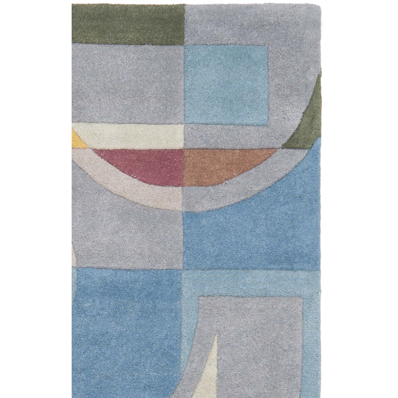Wool Abstract Indoor Rug