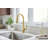 American Standard Delancey Pull Down Kitchen Faucet-91213220