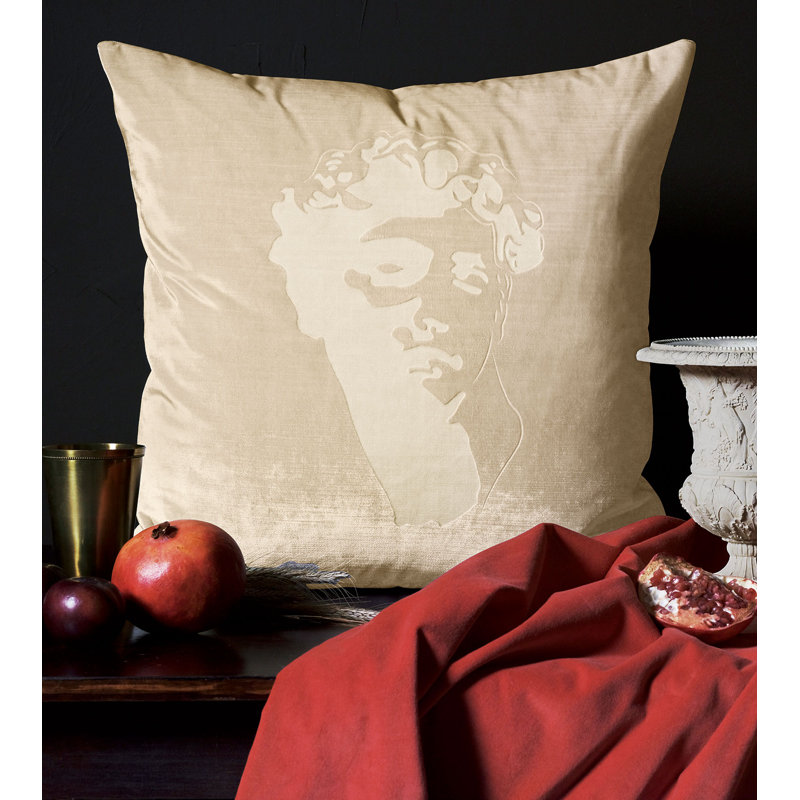 Antiquity Square Pillow Cover & Insert