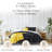Urban Grid Oversized Reversible lightweight Comforter Holiday Bedding Set-106633008