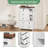 5-Drawer Farmhouse Dresser with Sliding Barn Door, Tall Chest of Drawers with Adjustable Shelves-244147182