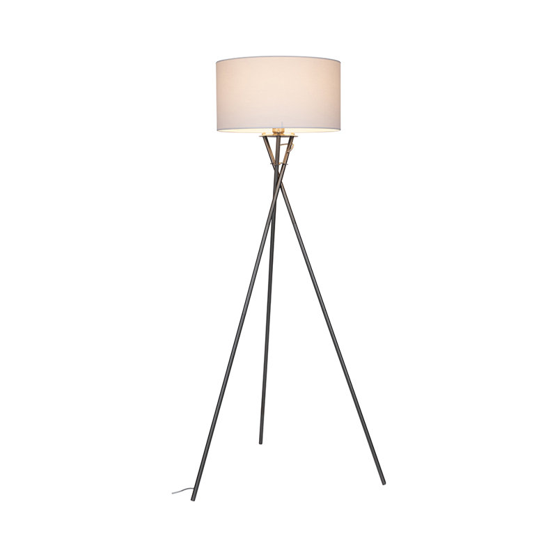 154cm Tripod Floor Lamp, White