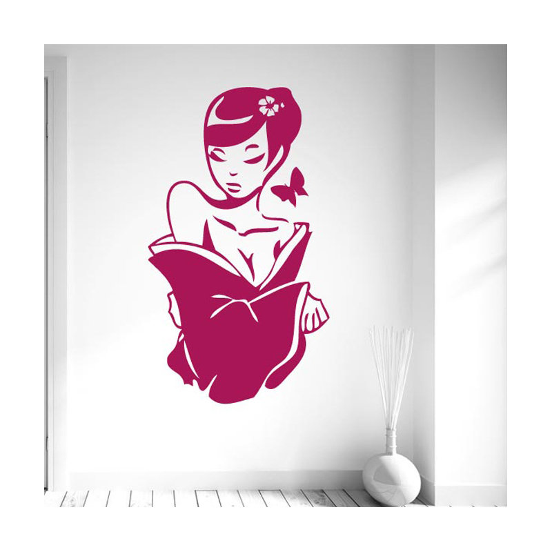Entertainment Wall Decal, Large, Brown
