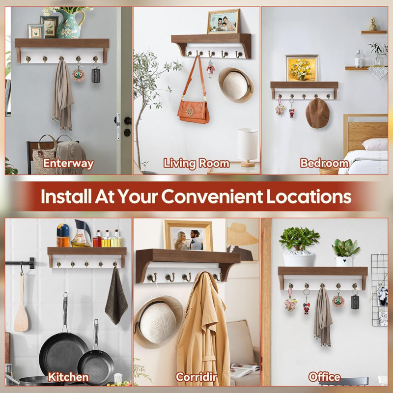 Jaymalin Metal Wall Organizer