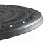 Ensemble de 5 meubles de patio en aluminium coulé avec cadre noir et coussins de siège rouges