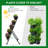 Sini 2.5 ft x 2 ft Garden Plastic Vertical Planter with Wheels