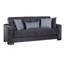 Canapé à accoudoirs carrés 89 po Tevrat-1792925202