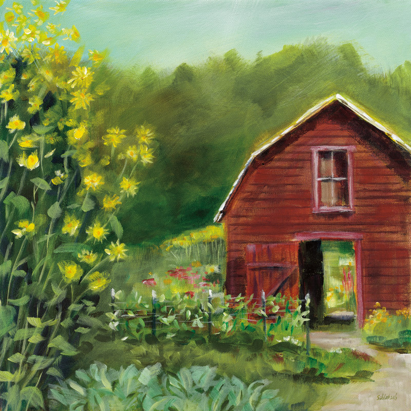 Kelly Way Barn, H 30 po x l 30 po