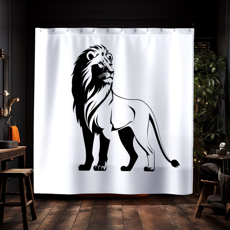 Rideau de douche Cranto Lion