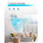 BFP Series BLACK+DECKER 16" Wall Fan with Remote Control, Oscillating Fan with 3 Speed Settings