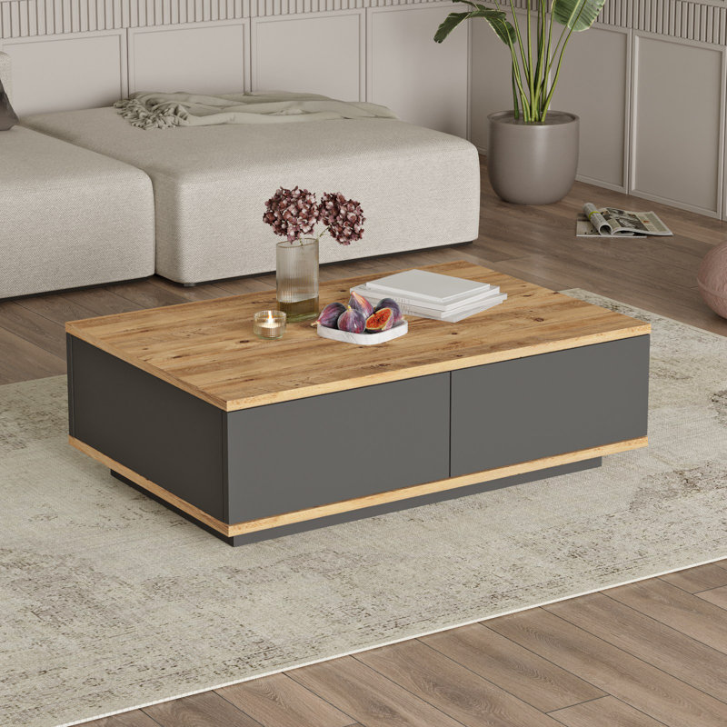 Sicario Coffee Table, Atlantic Pine;Anthracite