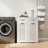 Laundry Cabinet With 2 Removable Baskets And 2 Drawers, Perfect For Organized And Efficient Laundry Storage.
