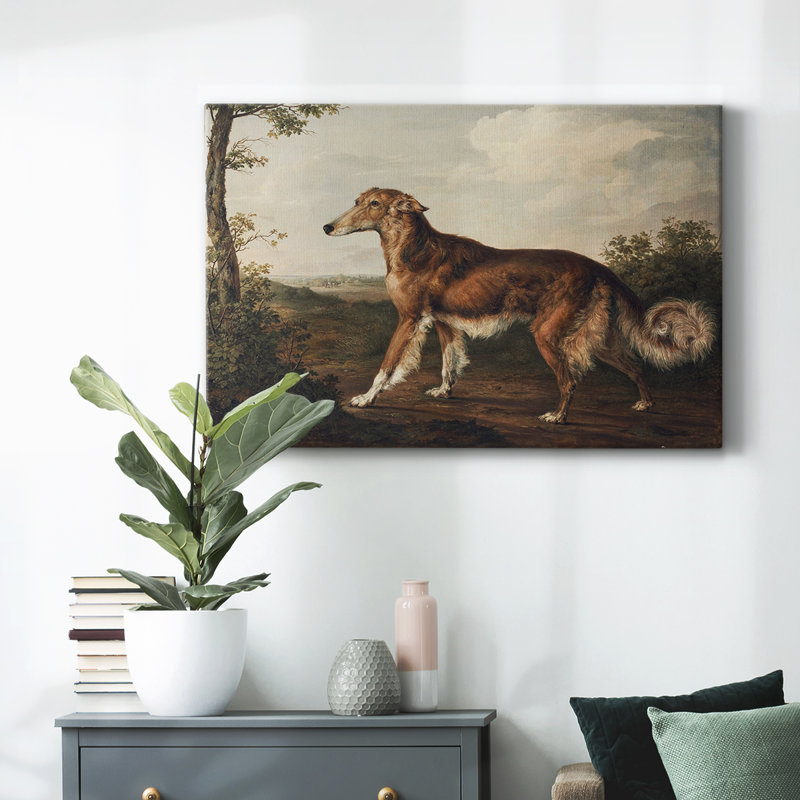Animal rétro - VII, H 41 po x l 61 po x P 1,5 po, Toile tendue
