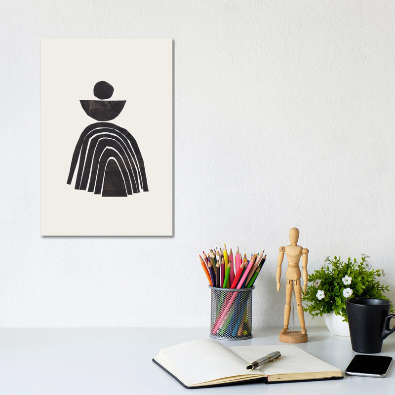 Tribal Lady by EnShape - Wrapped Canvas Gallery-Wrapped Canvas Giclée, 20.32 cm H x 30.48 cm W