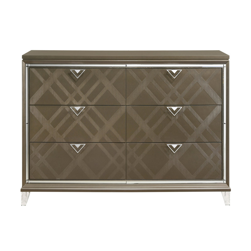 Commode double 6 tiroirs Galaz
