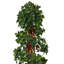 Arbre artificiel topiaire en forme de lierre anglais avec tronc naturel résistant aux rayons UV (intérieur / extérieur)-250955751