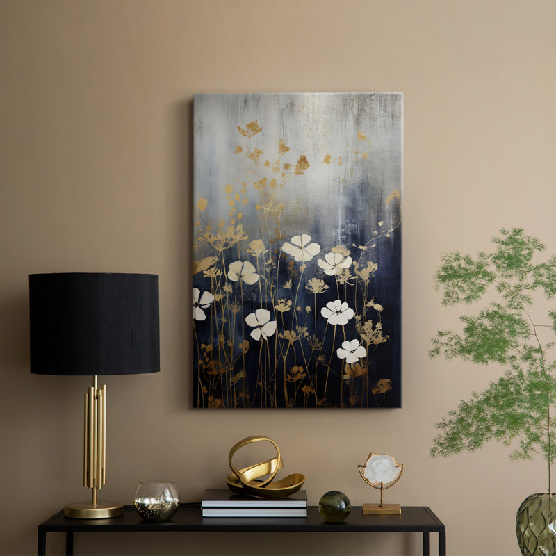 FLORAL Series CCGLXXIX - Gallery Cavas, H 18 po x l 12 po