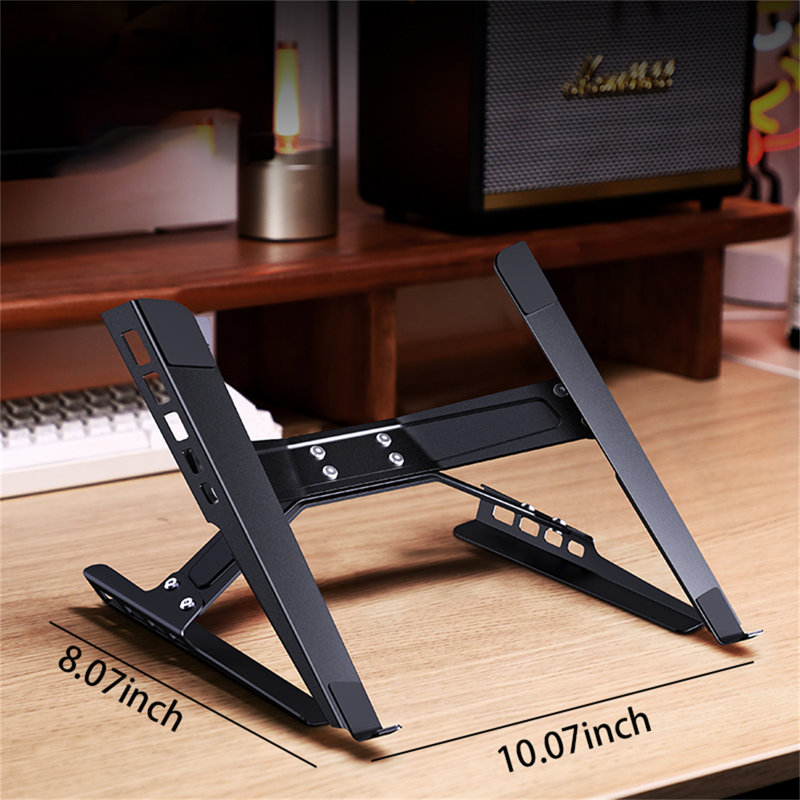Support pour ordinateur portable, Noir