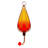 Lemelin Glass Hanging Hummingbird Feeder