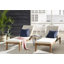 Chaise longue d'extérieur en acacia Ruark-824726502