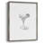 Dressed in White Margarita Framed Print - Solid Wood-515570298
