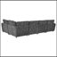Canapé modulaire en U avec repose-pieds mobile-1113810686