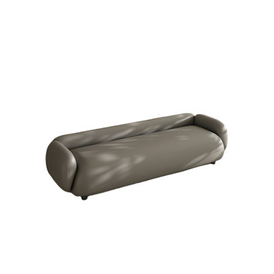 Shelice Leather Match Upholstered Bench