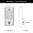Emtek EMPowered 2 Touch Keyed, w/ Bluetooth & Deadbolt,-110962067