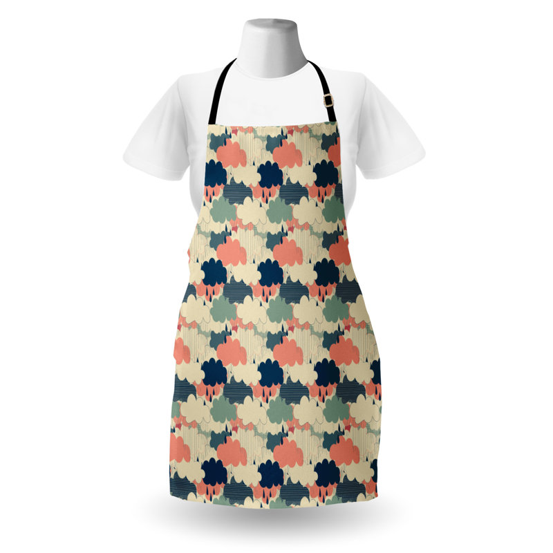 No Pattern Bib Apron