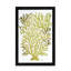 Gold Coral 1 Piece Floater Frame Painting on Canvas-1364711163-1364711164
