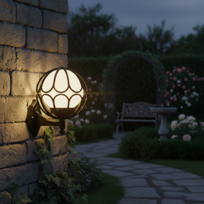 Kallistos 1-Light Outdoor Armed Sconce