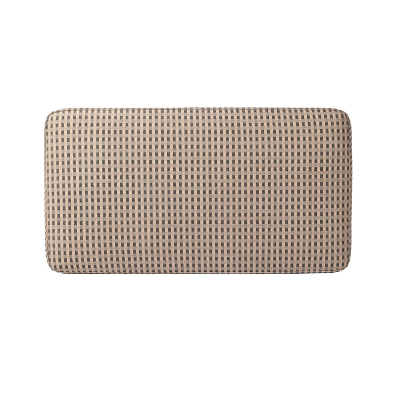 Sinclair Ottoman, Firefinch Fawn Polyester