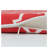 Set of 4 Red Canvas U-Shaped Outdoor Chair Cushions, Thick Patio Seat Pads