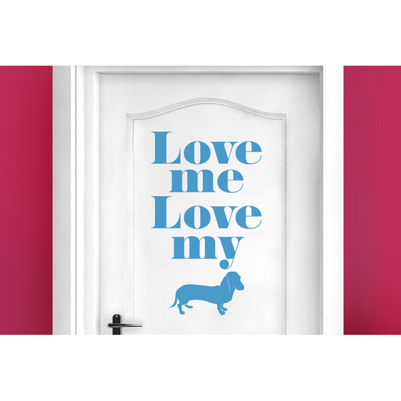 Animals Wall Decal, Blue