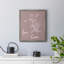 Toile encadrée de qualité supérieure Love Home - prête à être accrochée-587043571-587043570