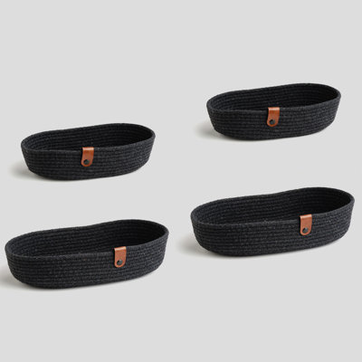 Ebern Designs Cotton Decorative Basket