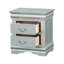 Table de chevet Platinum Finish