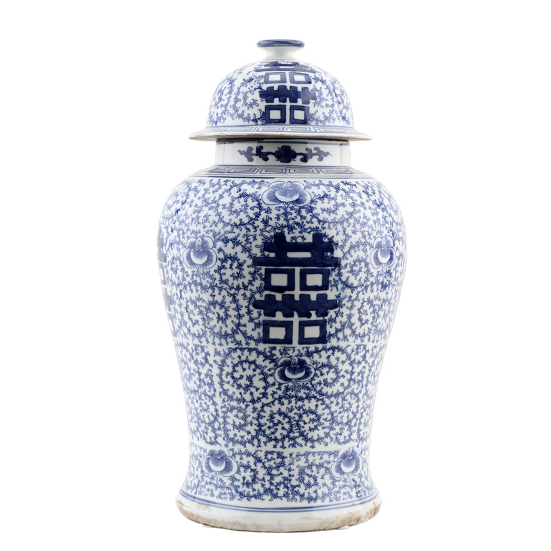 Pot en porcelaine gingembre fabriqué à la main