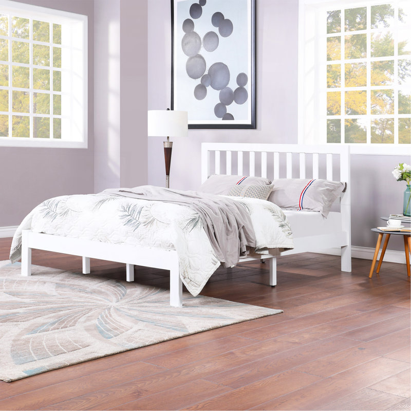 Solid Wood Slat Bed