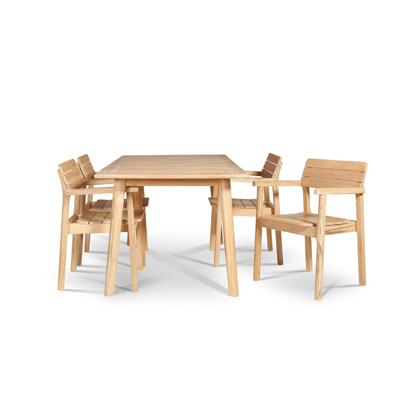 Jaylon Outdoor 5 - Piece Dining Set
