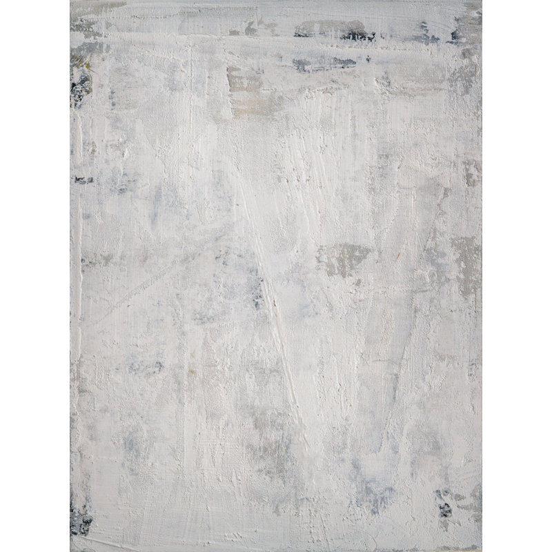 Sept - reproduction d'art sur toile, Toile avec cadre blanc, H 41,5 po x l 31,5 po x P 1,75 po