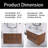 30'' Wall-Mounted Single Bathroom Vanity With Integrated Ceramic Top-1132048181