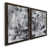 Toile avec cadre noir