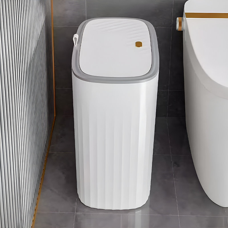 8 Litre Touch Top Waste Basket