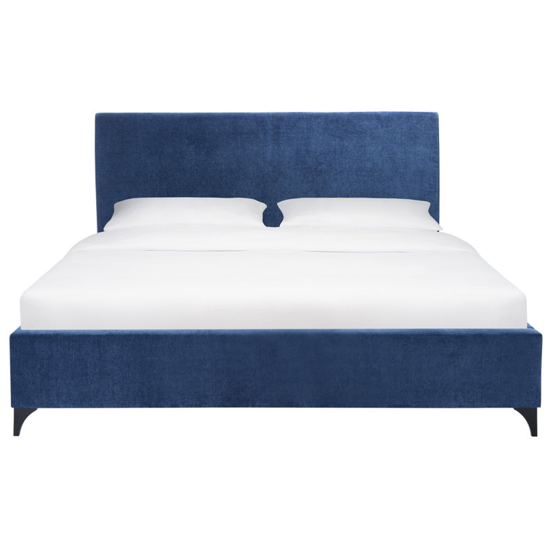 Biller Upholstered Storage Bed, Navy, King
