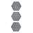 BaseCore HEX 12mil x 5.75" W Peel and Stick Vinyl Plank Flooring-87458937
